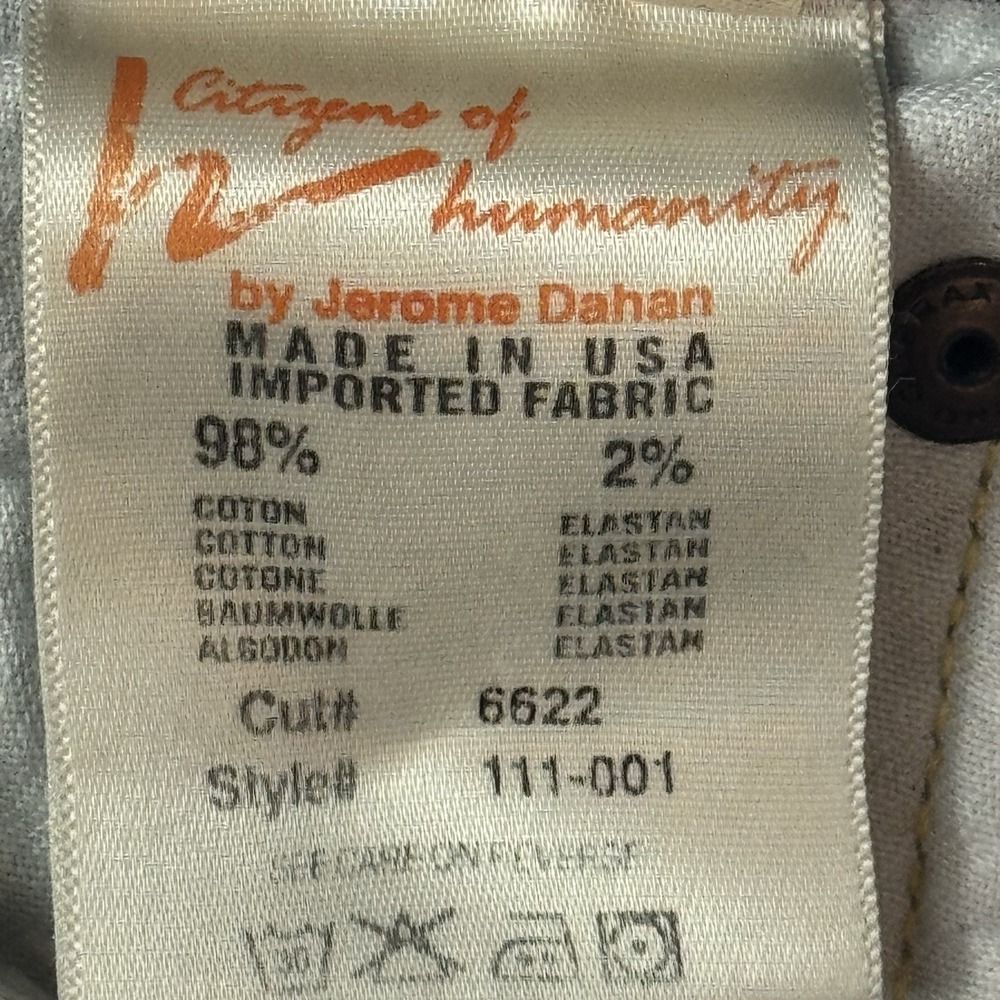 Citizens of Humanity Boho #111 Women's Sz 31 Low Rise Bootcut Med Wash Jeans USA - Picture 6 of 16